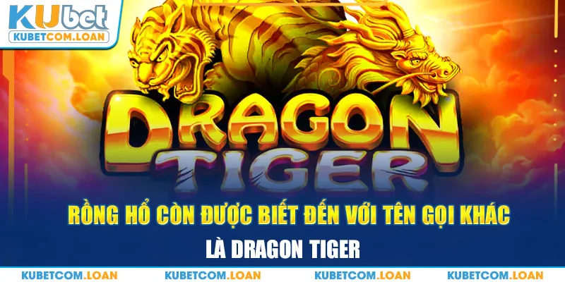 Rồng hổ còn được biết đến với tên gọi khác quen thuộc là Dragon Tiger