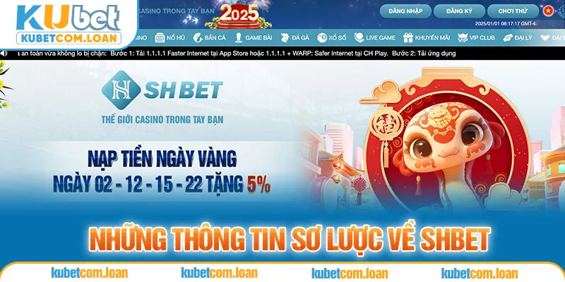 Những thông tin sơ lược về SHBET